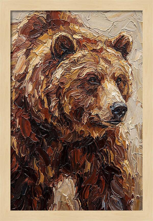 Grizzly Bear Portrait