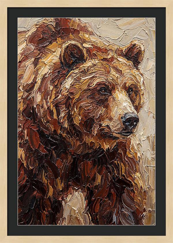 Grizzly Bear Portrait