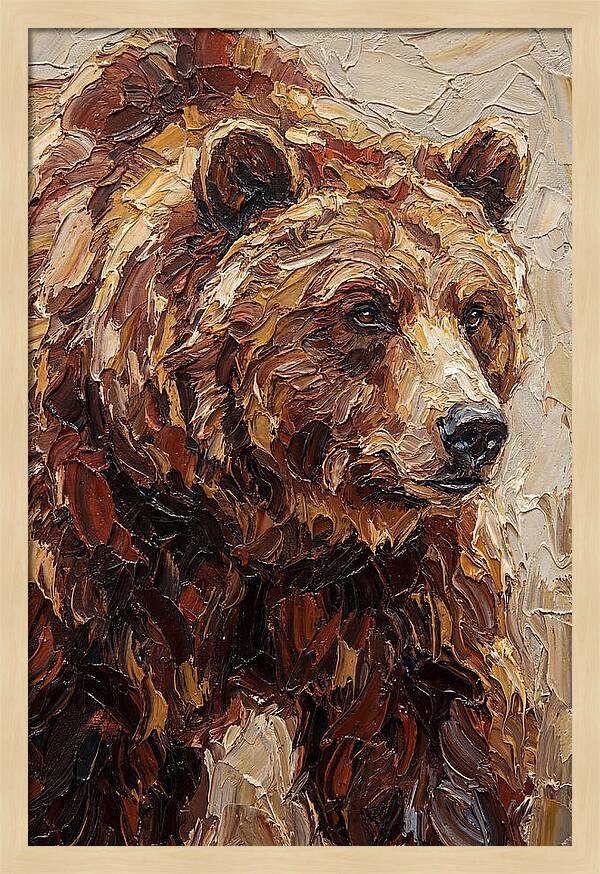 Grizzly Bear Portrait