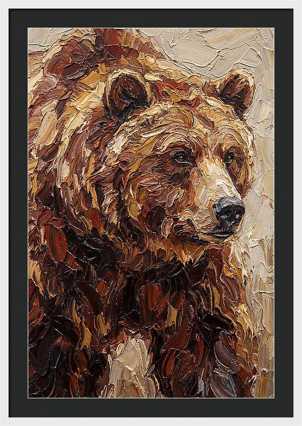 Grizzly Bear Portrait
