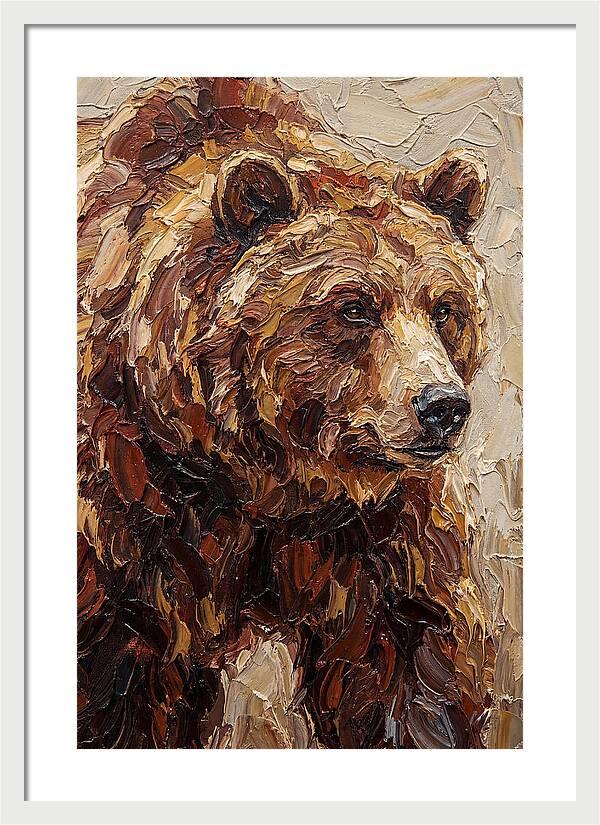 Grizzly Bear Portrait