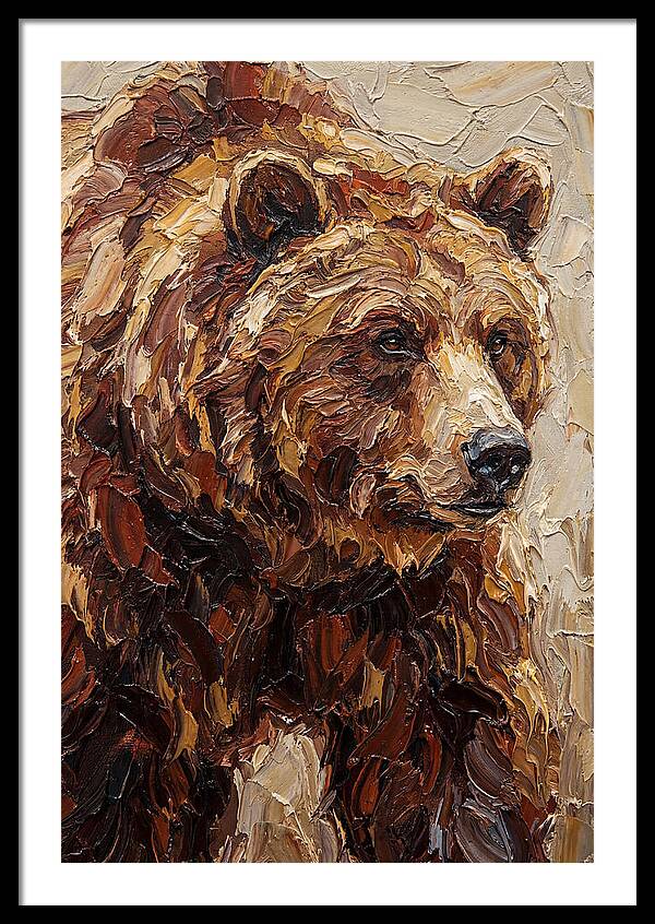 Grizzly Bear Portrait