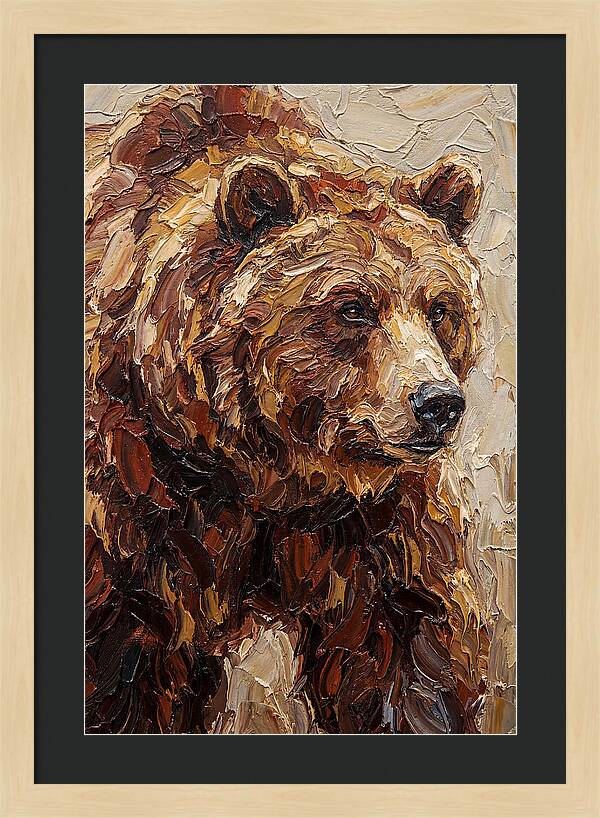 Grizzly Bear Portrait