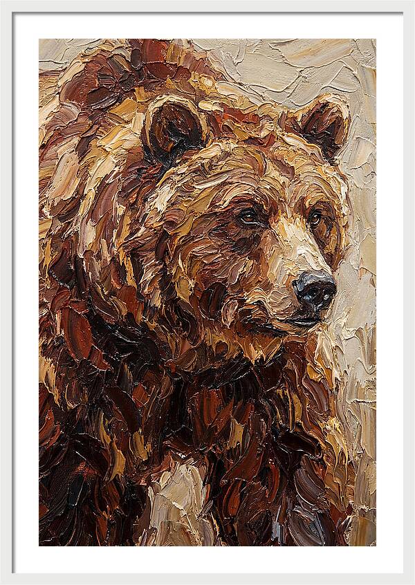Grizzly Bear Portrait
