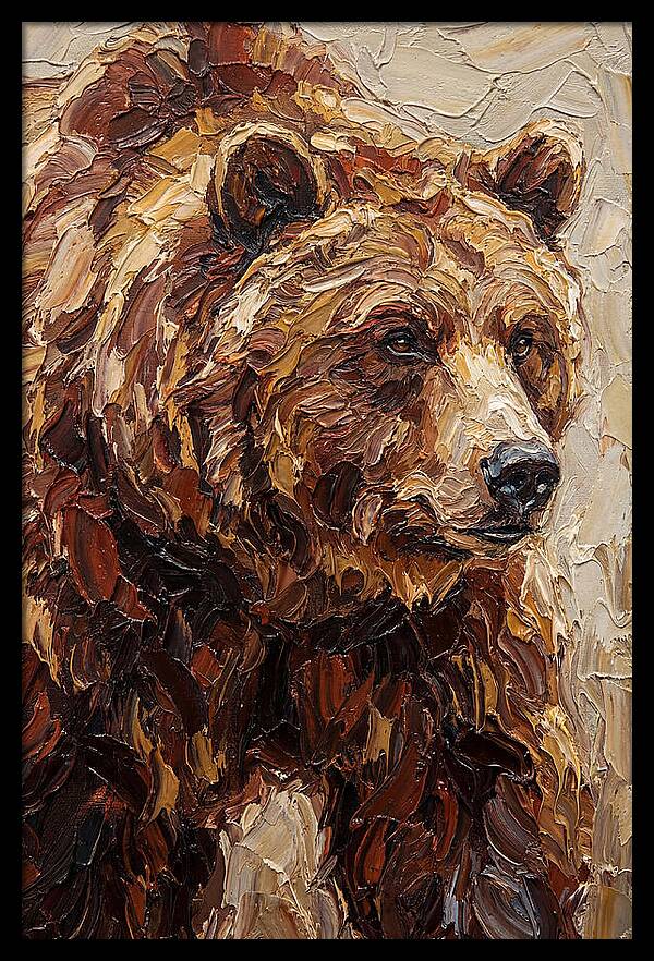 Grizzly Bear Portrait
