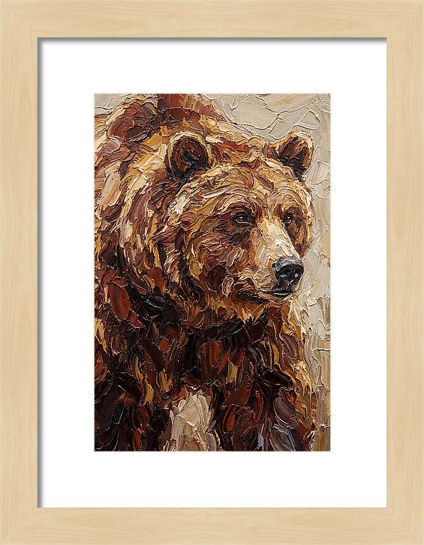 Grizzly Bear Portrait