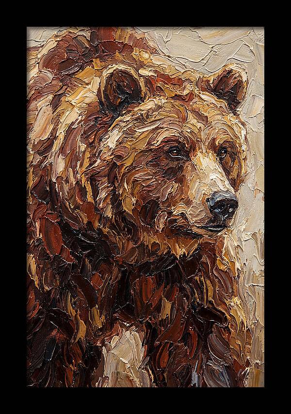 Grizzly Bear Portrait