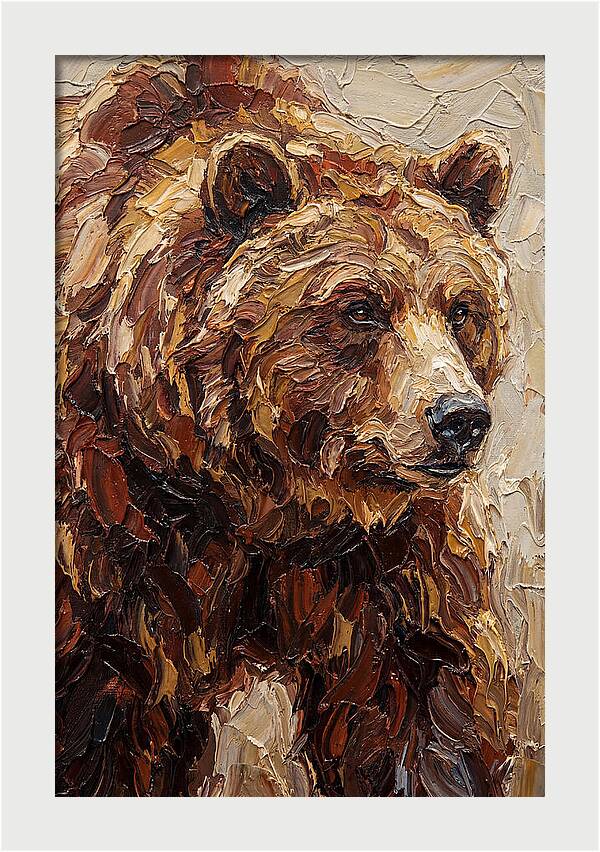 Grizzly Bear Portrait
