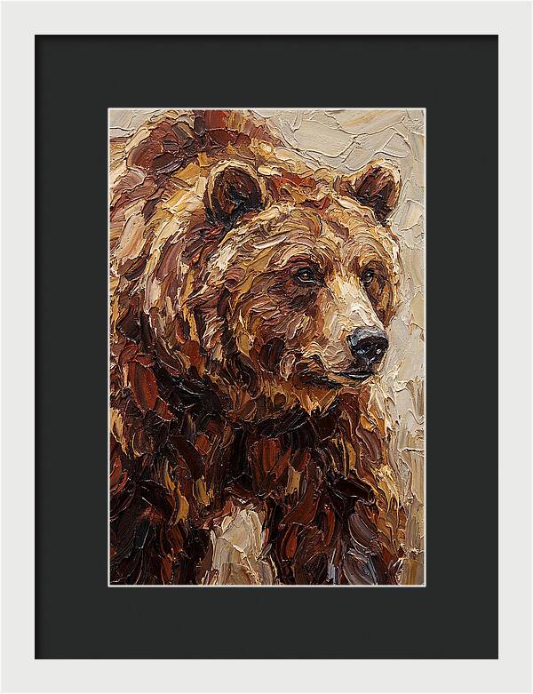 Grizzly Bear Portrait