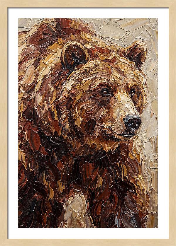 Grizzly Bear Portrait