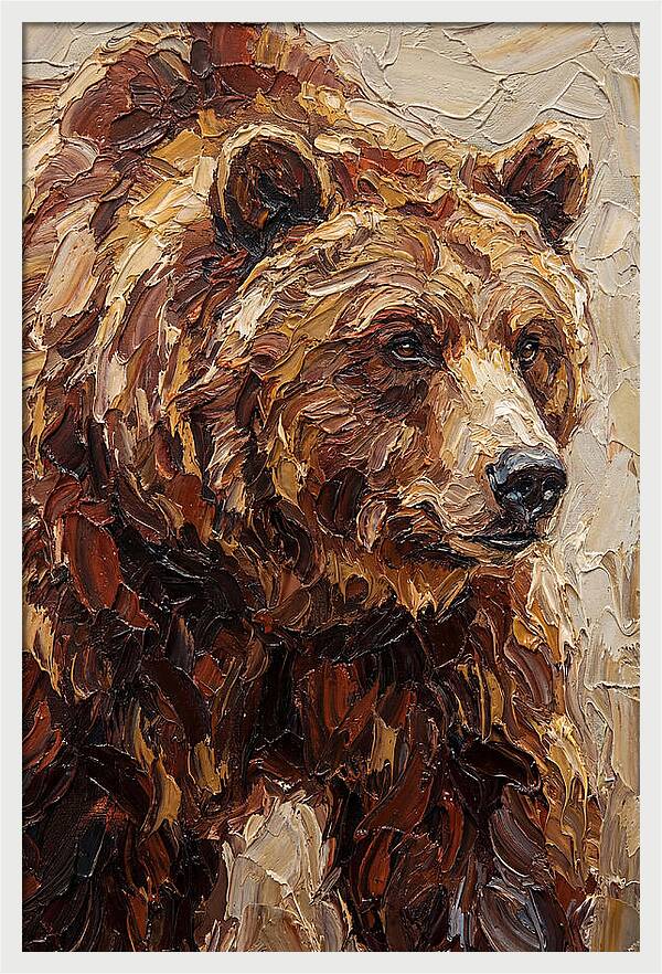 Grizzly Bear Portrait