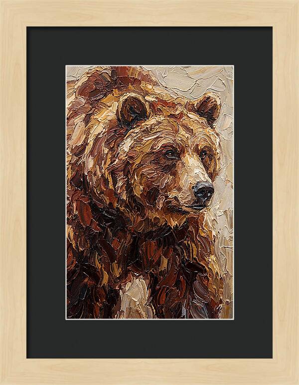 Grizzly Bear Portrait