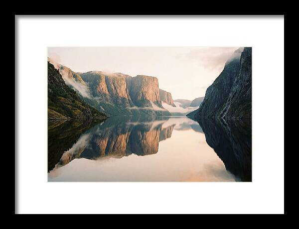Gros Morne Fjord Reflection