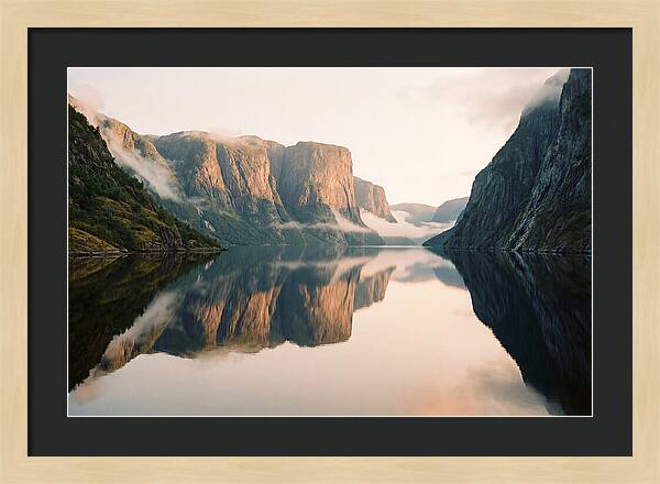 Gros Morne Fjord Reflection