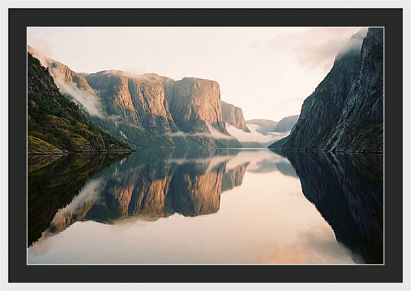Gros Morne Fjord Reflection