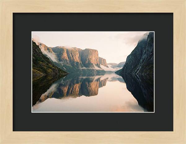 Gros Morne Fjord Reflection