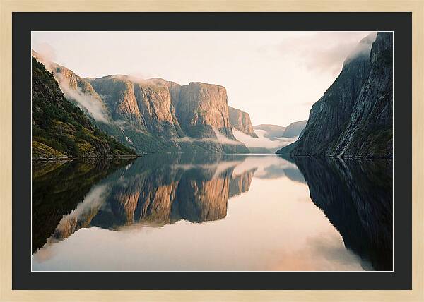 Gros Morne Fjord Reflection