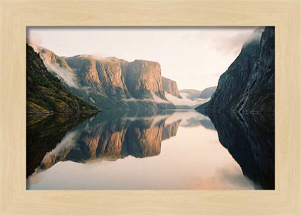 Gros Morne Fjord Reflection