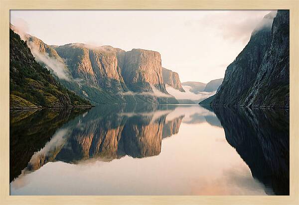Gros Morne Fjord Reflection