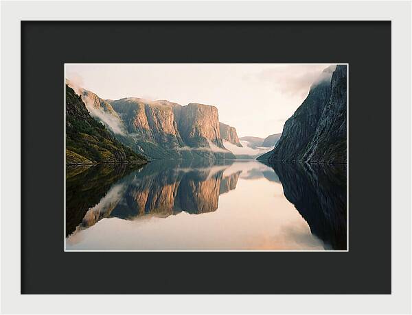 Gros Morne Fjord Reflection