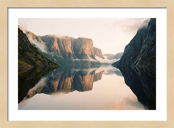 Gros Morne Fjord Reflection