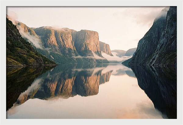 Gros Morne Fjord Reflection