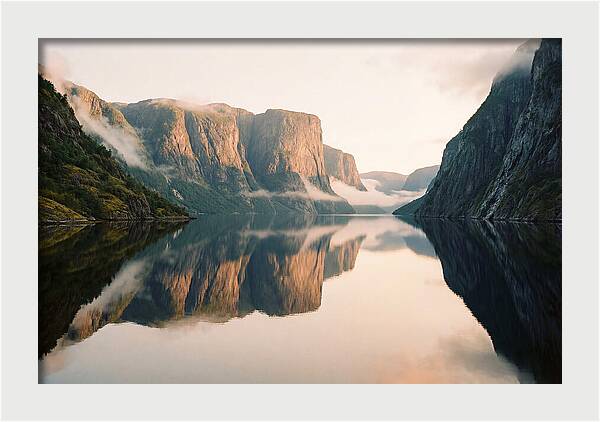Gros Morne Fjord Reflection