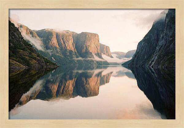 Gros Morne Fjord Reflection