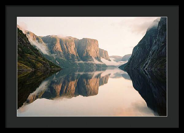 Gros Morne Fjord Reflection