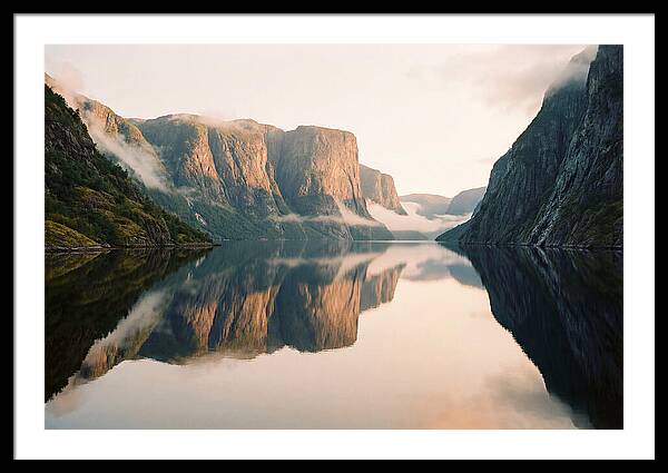 Gros Morne Fjord Reflection