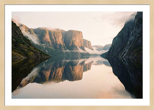 Gros Morne Fjord Reflection