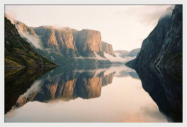 Gros Morne Fjord Reflection