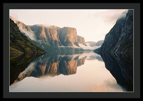 Gros Morne Fjord Reflection
