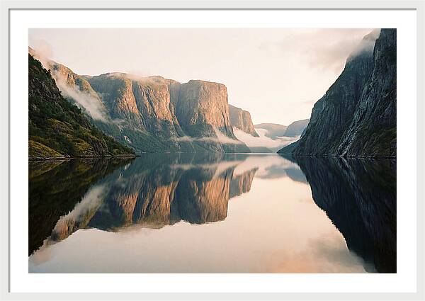 Gros Morne Fjord Reflection