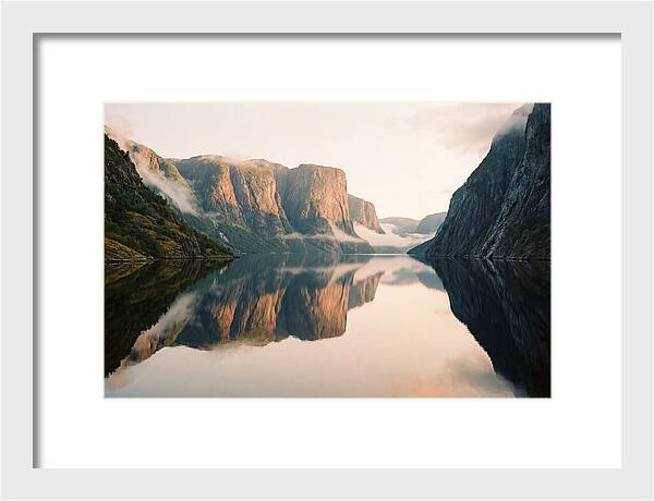 Gros Morne Fjord Reflection