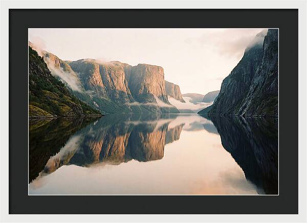 Gros Morne Fjord Reflection