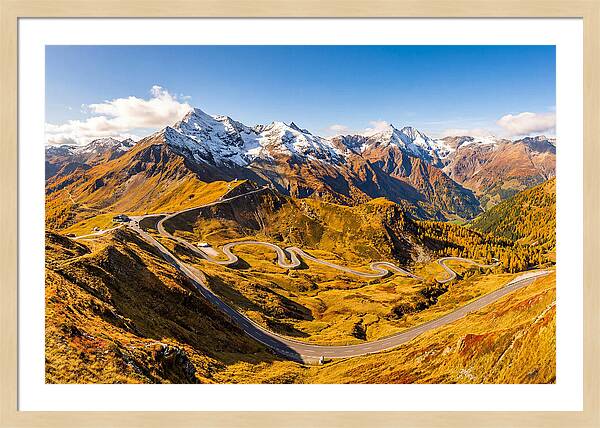 Grossglockner High Alpine Road In Autumn