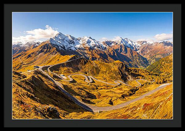 Grossglockner High Alpine Road In Autumn