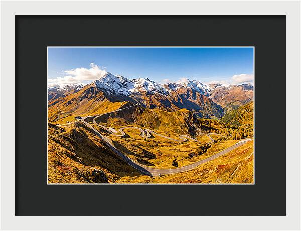 Grossglockner High Alpine Road In Autumn