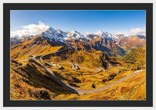 Grossglockner High Alpine Road In Autumn