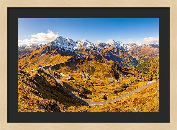 Grossglockner High Alpine Road In Autumn