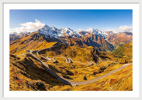 Grossglockner High Alpine Road In Autumn