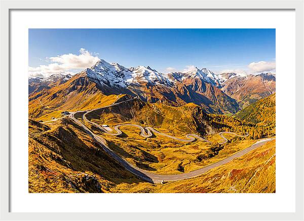 Grossglockner High Alpine Road In Autumn