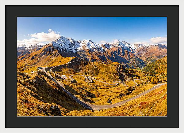Grossglockner High Alpine Road In Autumn