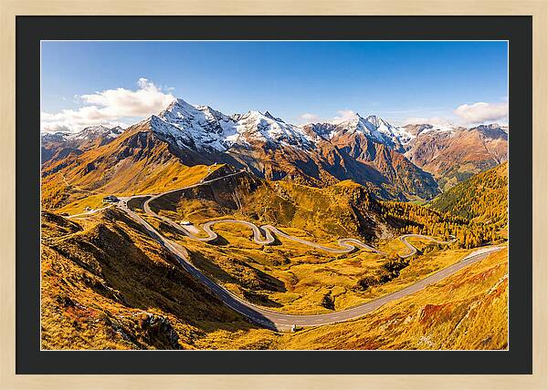 Grossglockner High Alpine Road In Autumn