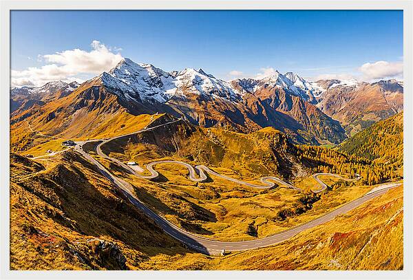 Grossglockner High Alpine Road In Autumn