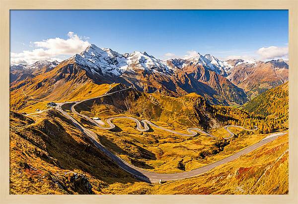 Grossglockner High Alpine Road In Autumn