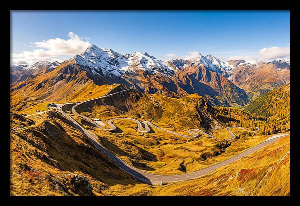 Grossglockner High Alpine Road In Autumn