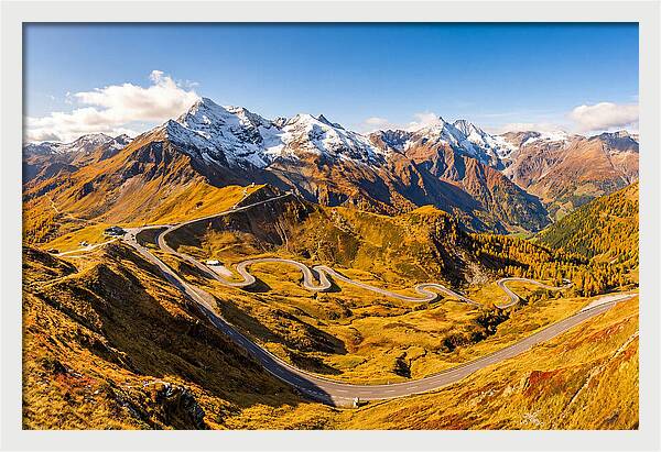 Grossglockner High Alpine Road In Autumn
