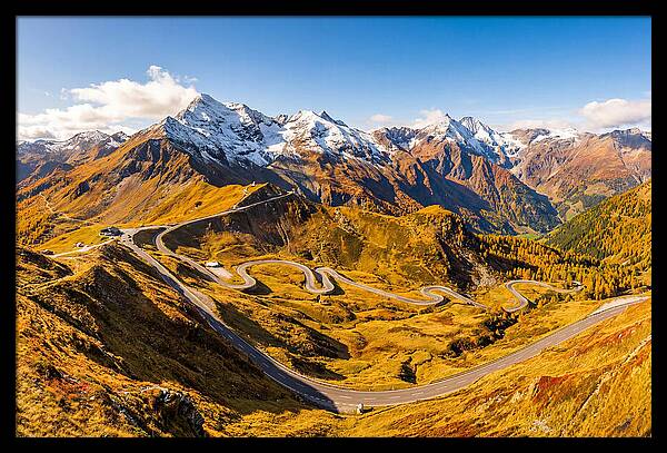 Grossglockner High Alpine Road In Autumn